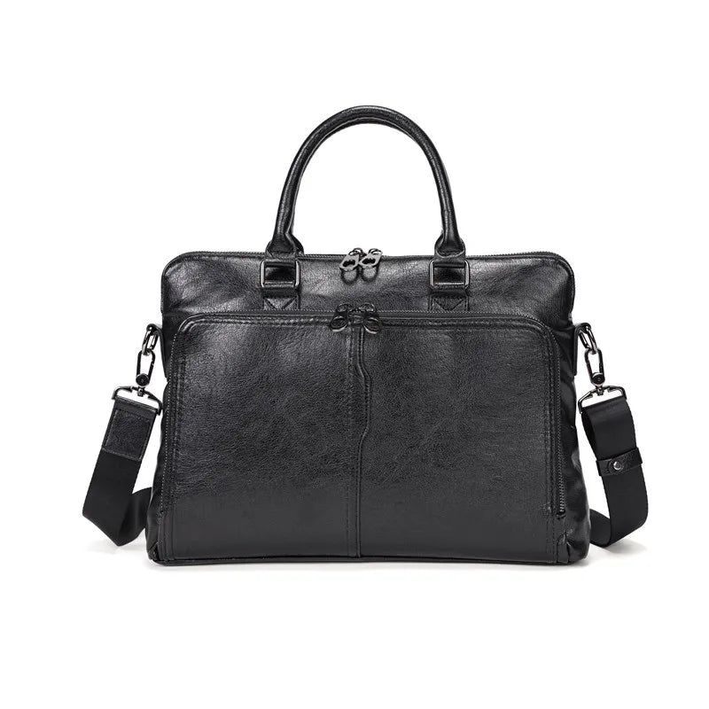 Men's Business Leisure Bag Large Capacity Handbag Briefcase