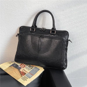 Men's Business Leisure Bag Large Capacity Handbag Briefcase