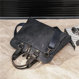 Men's Business Bag Briefcase Single Shoulder Bag Travel Tote