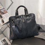 Men's Business Bag Briefcase Single Shoulder Bag Travel Tote