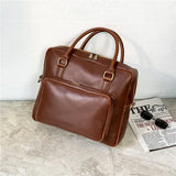 Men's Business Leisure Briefcase Shoulder Bag