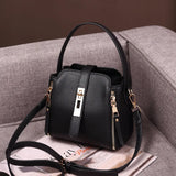 Newhotstacy Bag 06022021 Ladies Mini Phone Bag Litchi Grain Bucket Bag