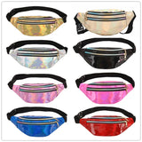 Newhotstacy Laser Waist Bag Chest Bag Outdoor Sports Waist Bag