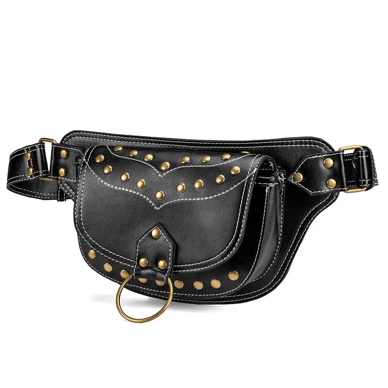 Stylish Crossbody Bag for Women, Punk Waist Bag