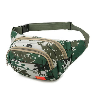 Men's Camo Outdoor Cycling Waist Bag