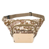 Men's Camo Outdoor Cycling Waist Bag