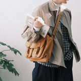 Stylish Messenger Bag for Women - Crossbody Shoulder Bag