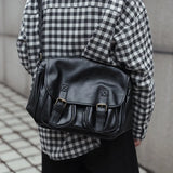 Stylish Messenger Bag for Women - Crossbody Shoulder Bag