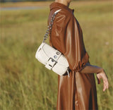 Retro Ring Chain Messenger Bag Mini Shoulder Bag