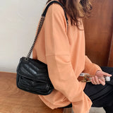 Newhotstacy Chain Bag Soft Single Shoulder Cross Body Phone Bag