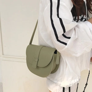 Newhotstacy Bag Ladies Single Shoulder Saddle Handbag