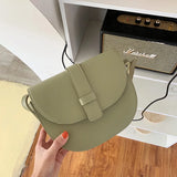 Newhotstacy Bag Ladies Single Shoulder Saddle Handbag