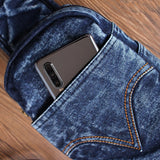 Women's Denim Chest Bag Single Shoulder Messenger Bag