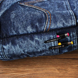 Women's Denim Chest Bag Single Shoulder Messenger Bag
