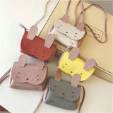 Kids Coin Purses Girls Children Rabbit Wallet Shoulder Messenger Bag
