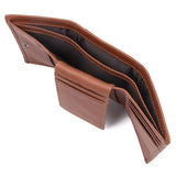RFID Leather Wallet Anti-Scanning Japan Korea Cow Skin Purse