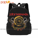 David Coverdale Punk Rock Backpack Large Capacity Travel Swimming Gym Bag