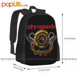 David Coverdale Punk Rock Backpack Large Capacity Travel Swimming Gym Bag