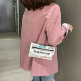 Newspaper Small Square Bag Women's Shoulder Bag