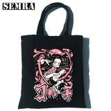 Nezuko Chibi Kimetsu no Yaiba Canvas Tote Bag