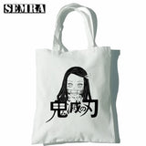 Nezuko Chibi Kimetsu no Yaiba Canvas Tote Bag