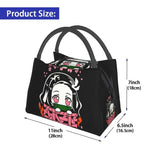 Nezuko Kamado Kimetsu No Yaiba Insulated Lunch Tote Bag