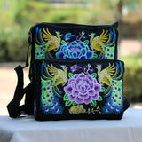 Floral Embroidered Small Shoulder&Crossbody bags