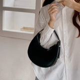 Dark Wind Crescent Shoulder Bag Women All-match Portable Armpit Bag