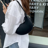 Dark Wind Crescent Shoulder Bag Women All-match Portable Armpit Bag