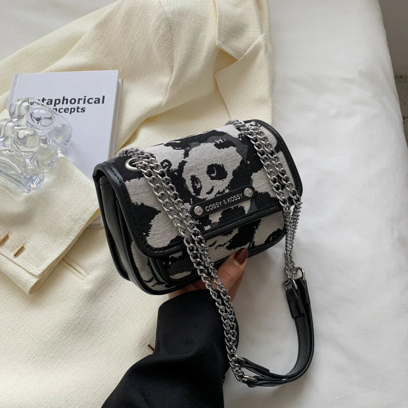 Niche Chain Armpit Bag Female Girls' Shoulder Bag Texture Small Square Bag