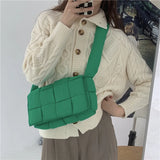 Niche Pillow Bag Female Senior Sense Woven Bag