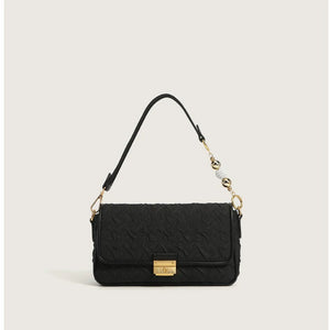 Niche Temperament Lock Square Fold Summer Handbags Women Bags Tote Bag