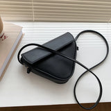 Pink Green Triangle Bag Small One-shoulder Messenger Bag Female Ins Purse