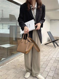 Women's Vegetable Basket PU Leather Shoulder Bag