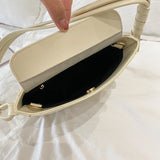 Summer Retro PU Leather Messenger Bag Bucket Bag