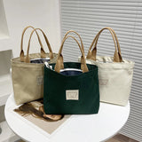 Small Japanese Canvas Portable Bag Large Capacity Convenient Bag