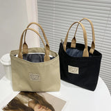 Small Japanese Canvas Portable Bag Large Capacity Convenient Bag