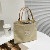 Small Japanese Canvas Portable Bag Large Capacity Convenient Bag