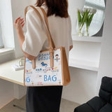 Net Red Women's Large Capacity Shoulder Bag Tote Bag