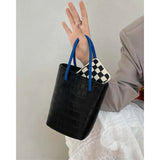 Mini Bucket Handbag Women Shoulder Bag