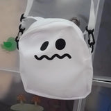 Cute Cartoon Ghost Crossbody Shoulder Bag for Women