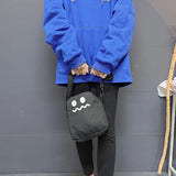 Cute Cartoon Ghost Crossbody Shoulder Bag for Women