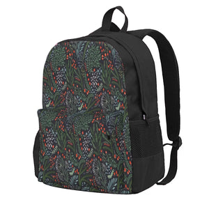 Night Florals Backpacks Men's & Women's Anime Backpack