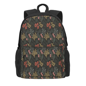 Night Garden 2 Backpacks Men Women Schoolbag Travel Backpack