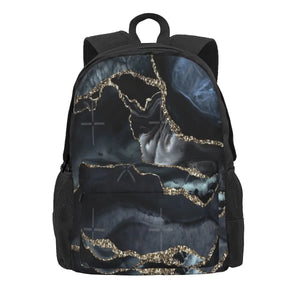Vintage Marble Backpack for Men and Women
