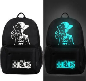 Nightlight Chopper Casual Men's Backpack Anime Luminous Student School Bags