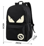 Nightlight Chopper Casual Men's Backpack Anime Luminous Student School Bags