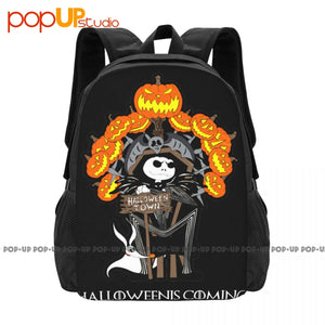 Nightmare Before Christmas Jack Halloween Backpack Large Capacity