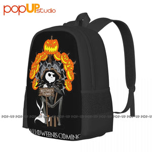 Nightmare Before Christmas Jack Halloween Backpack Large Capacity
