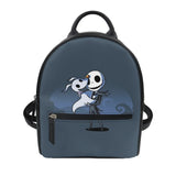 Nightmare Before Christmas Print Women's Waterproof Backpack